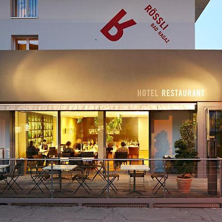 באד ראגאץ Hotel Restaurant Roessli מראה חיצוני תמונה