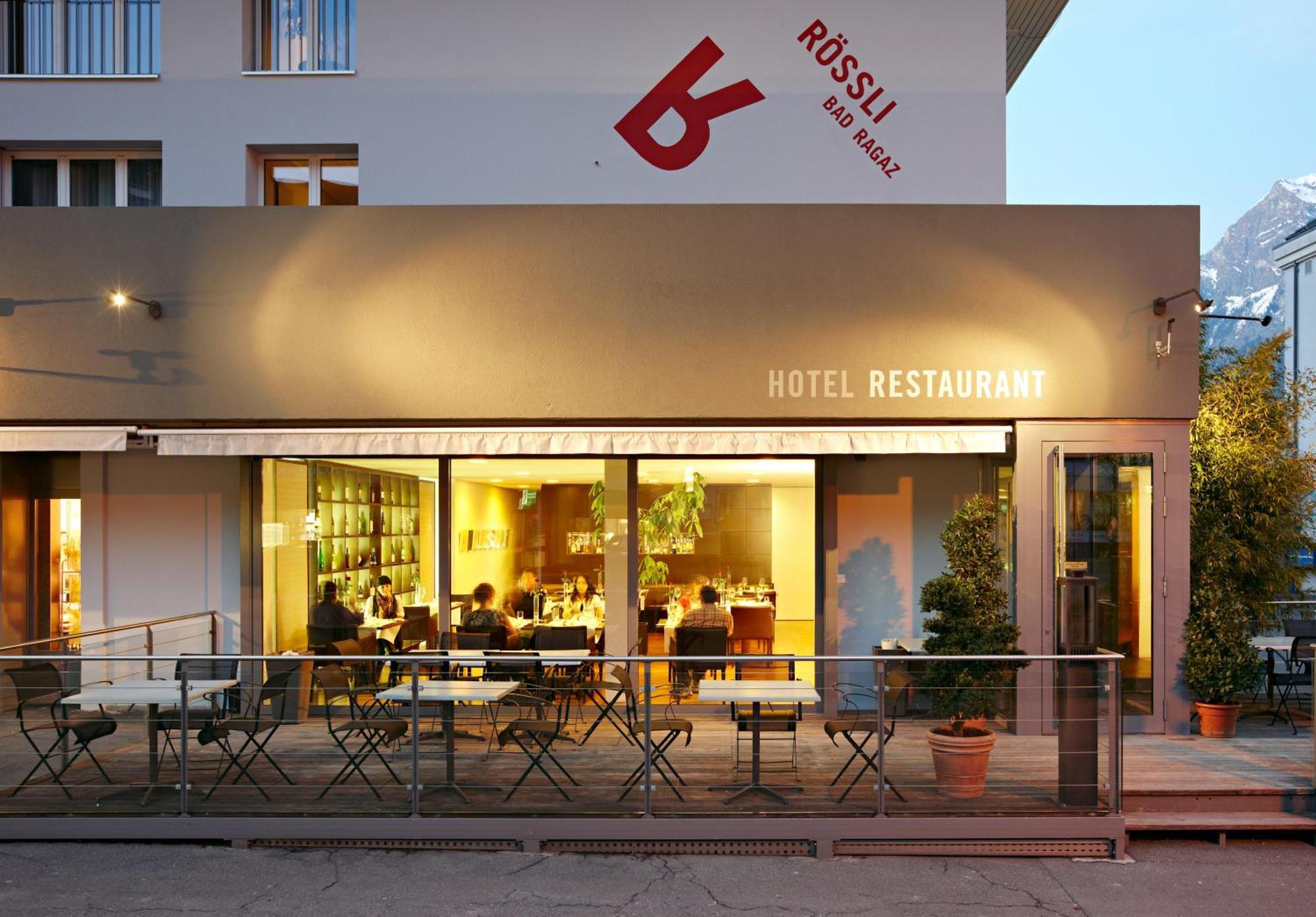 באד ראגאץ Hotel Restaurant Roessli מראה חיצוני תמונה